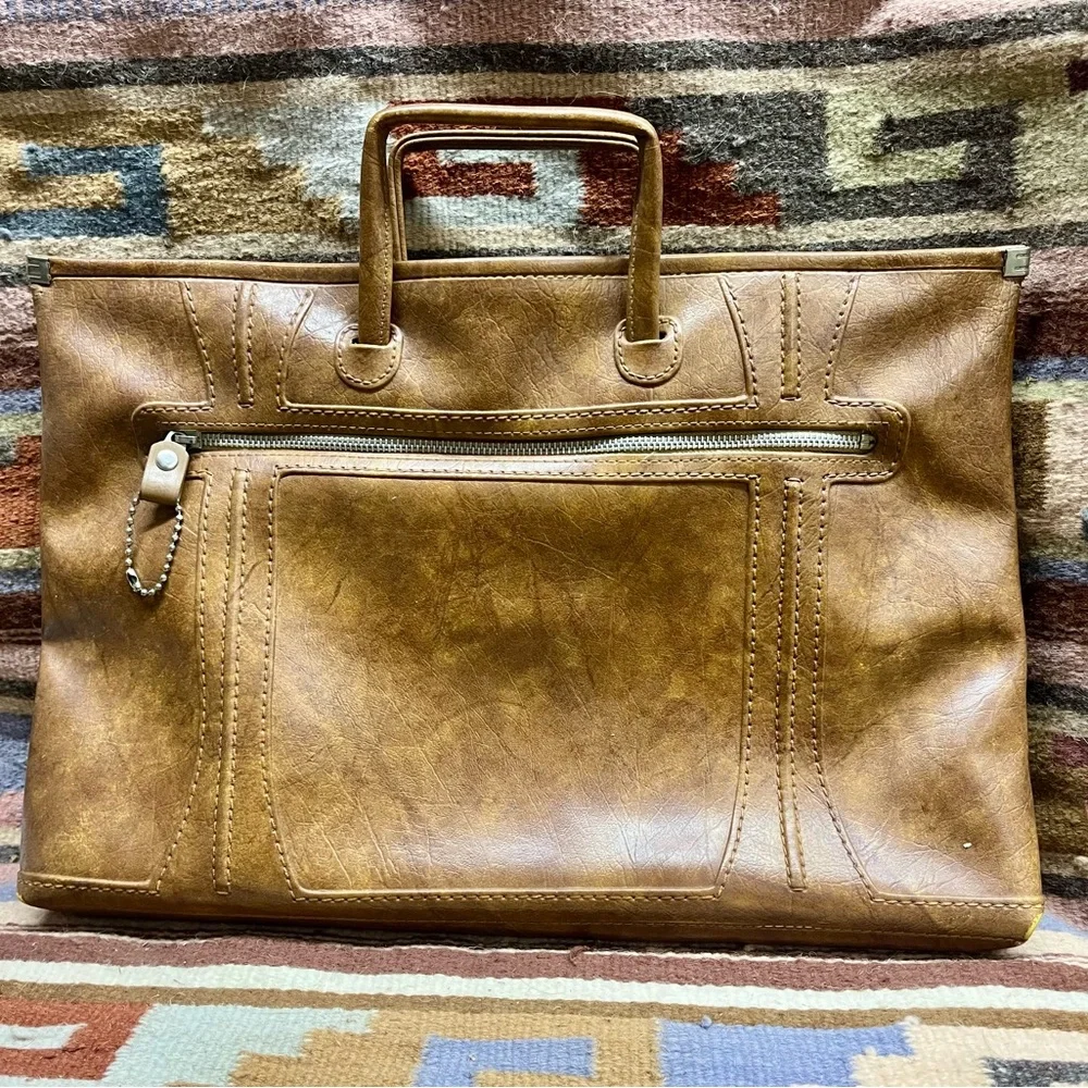 Vintage Escort 1975 Brown Leather Men's Bag